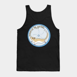 Powered by gerbils (cute golden gerbil) Tank Top